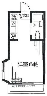 センチュリー栗原【202号室】の間取り