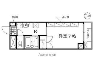 MERCURIO KIOTO【622号室】の間取り