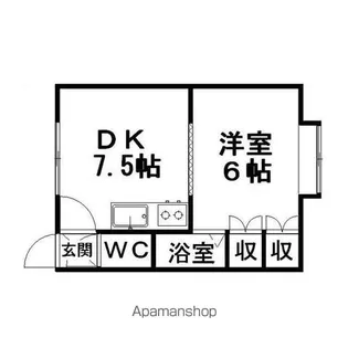 グリーンウェイハイツ【201号室】の間取り