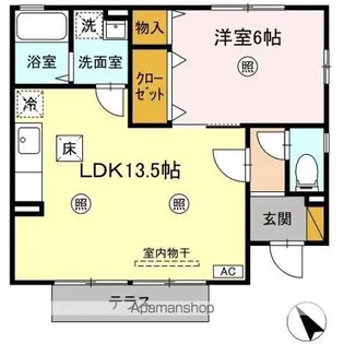 PLAISIR【1階】の間取り