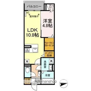 あいグラン・三島駅 A棟【3階】の間取り