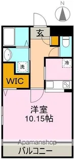 エステートワン【205号室】の間取り