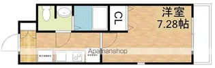 アリビオ千里豊津【5階】の間取り