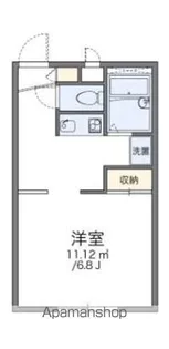 レオパレスクラウド【208号室】の間取り