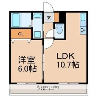 ドミールサワダ【2階】の間取り