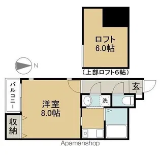 ベルハウスⅡ【1階】の間取り