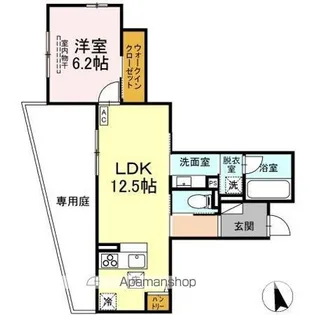 SAKURA TERRACE【1階】の間取り