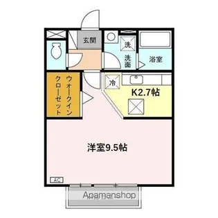 セジュール・ヴィラ【1階】の間取り
