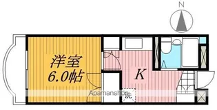 1Kの間取り画像