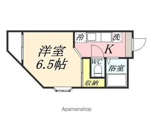 セントフォレスト下中野B【4階】の間取り