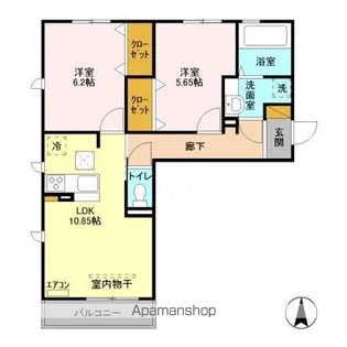 DROOM SAKURA.K【1階】の間取り