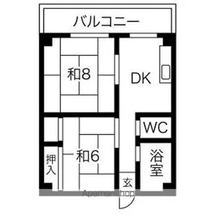 ミズホビル【4階】の間取り