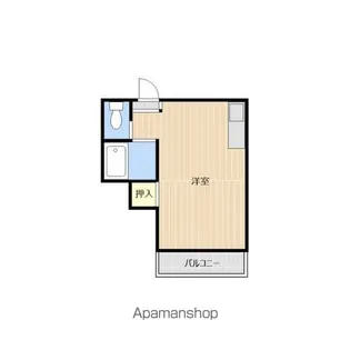 アルモ九品寺【2階】の間取り