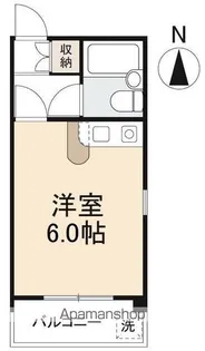 アルソリエート高松【4階】の間取り