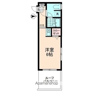 ダイヤモンドレジデンス西日暮里【4階】の間取り