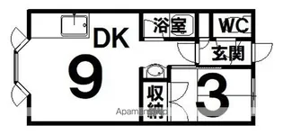 サングリーンハイツ【105号室】の間取り
