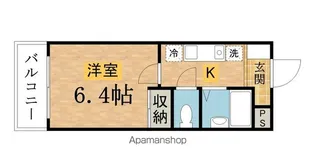 ピュアⅢ【101号室】の間取り