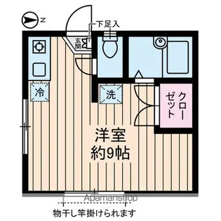 カサデオロ水岡【2階】の間取り