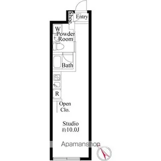 フロンティアコンフォート板橋ときわ台【4階】の間取り