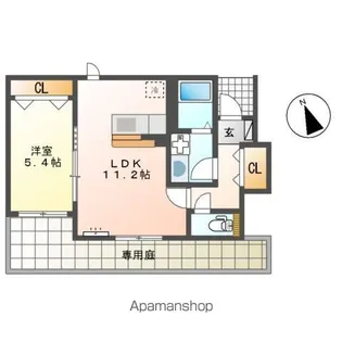 ファミール【1階】の間取り