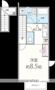 ハイムオプポート【2階】の間取り