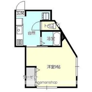 カトレーンⅠ【1階】の間取り