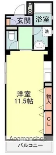 セレブリティフラット【7階】の間取り