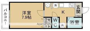 アーブル桜ケ丘【103号室】の間取り