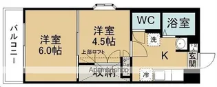 ル・レーヴ・アイ雨宮【201号室】の間取り