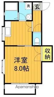 福島県郡山市富久山町久保田字田池【アパート】の間取り