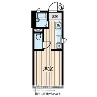 カメリアハウス【2階】の間取り