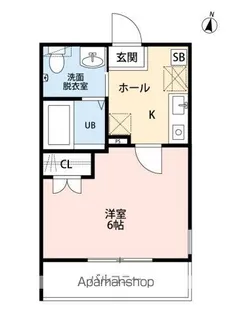 ヴェルデフラット弘明寺【201号室号室】の間取り