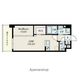 TASUKI PLAN 井相田【3階】の間取り