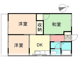 グランデュールKT【202号室】の間取り