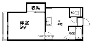 クレス東2条【305号室】の間取り