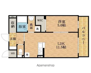 イデアルMIYA【2階】の間取り