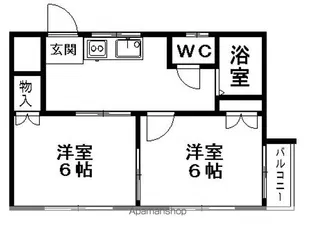 パレ・ドール町田上鶴間(分譲)【106号室】の間取り