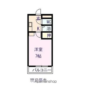 ソフトタウン神島【2階】の間取り