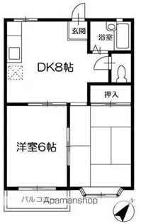 マードレーハイツ【2階】の間取り