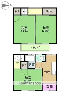 フレンドリーハウス【5号室】の間取り