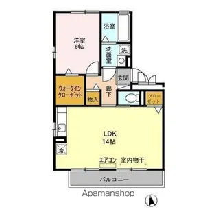 セルブランド S棟【3階】の間取り