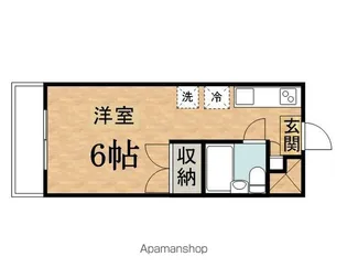 プラネットSAKURA セントラル【3階】の間取り