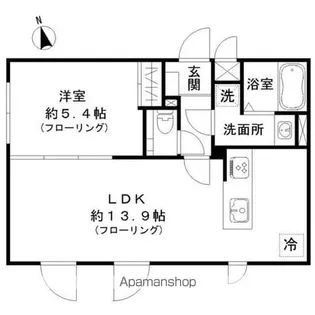 STRIPES 豪徳寺【3階】の間取り