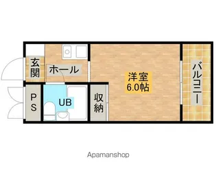 ラ・フォーレ池上【5A号室】の間取り