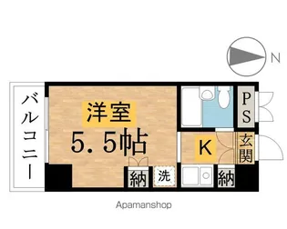 リビエール八王子【5階】の間取り