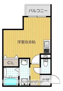 REGIES八尾駅前【101号室号室】の間取り