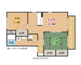 サンメゾンさつき【D102号室】の間取り
