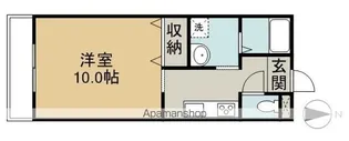フィネスアヴェニール【106号室】の間取り