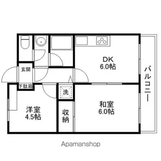 ESPOIRTAKAYA【4階】の間取り