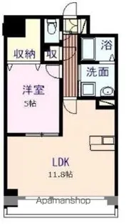 アイリス御領【4階】の間取り